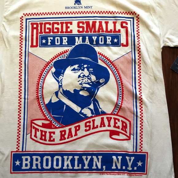 biggie smalls for mayor shirt